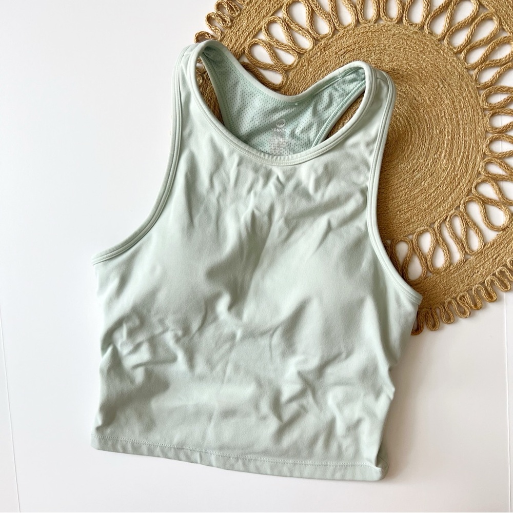 Senita Mint Athletic Tank Top